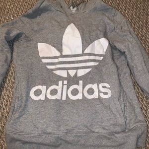 Gray adidas sweatshirt